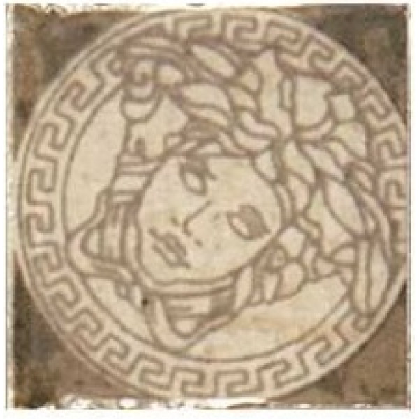 Керамическая вставка Palaсe Tozzetti Medusa nero lev 2.8x2.8 Керамическая вставка Palaсe Tozzetti Medusa nero lev 2.8x2.8