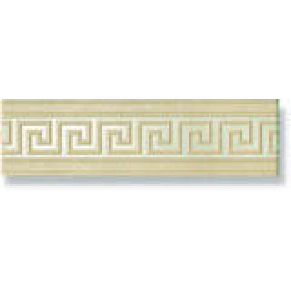 Vesta кер. бордюр 7.2x25 Beige Greca Vesta кер. бордюр 7.2x25 Beige Greca