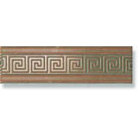 Vesta кер. бордюр 7.2x25  Noce Greca