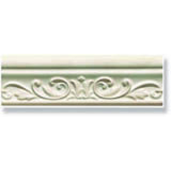 Vesta кер. бордюр 8x25 Avorio London