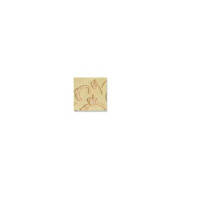 Vesta керамогранит. вставка 7,2x7.2 Dorado Bottone Leaf Lapp.