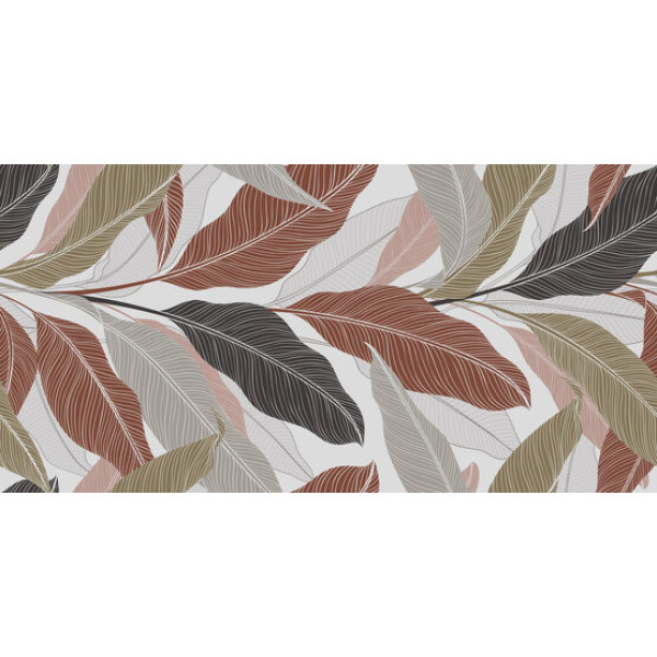   Керамогранит 60х120 DECOR WALLPAPER ROUGE