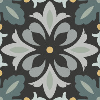 Керамогранит 15X15 DAISY NIGHT 