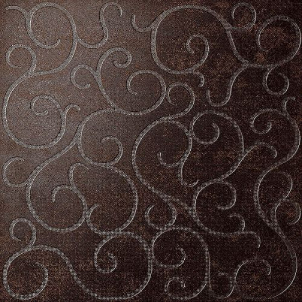 Burn кер.декор 60x60 rust Arabesque rett.