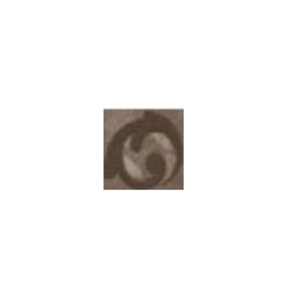 Touch кер. вставка 4,6х4,6 Brown Flower