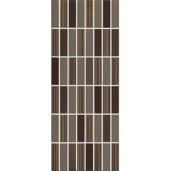Керамический  декор Light Mosaico Lustro Inciso Smoke 20х50